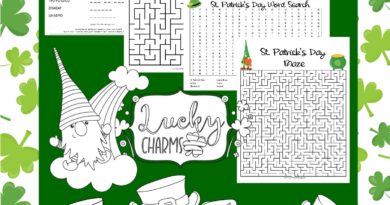 St. Patrick's Day Activity and Coloring Pages for Kids