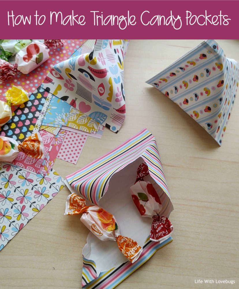 How to Make Triangle Candy Pockets