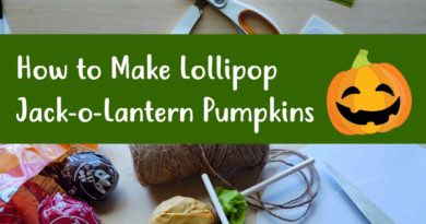 Easy Craft: How to Make Jack-o-Lantern Pumpkin Lollipops