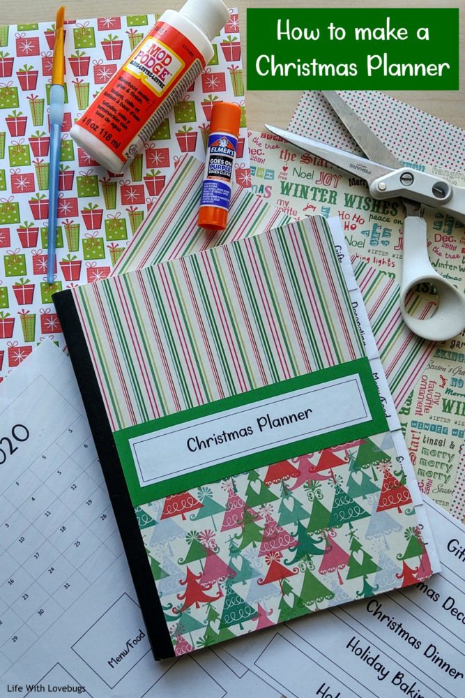 How to Make a Christmas Planner